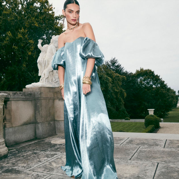 Caroline Constas Sequin Stripe Midi Slipdress, These 23 Party Dresses Will  Make You Feel So Fab, You'll Never Want the Night to End