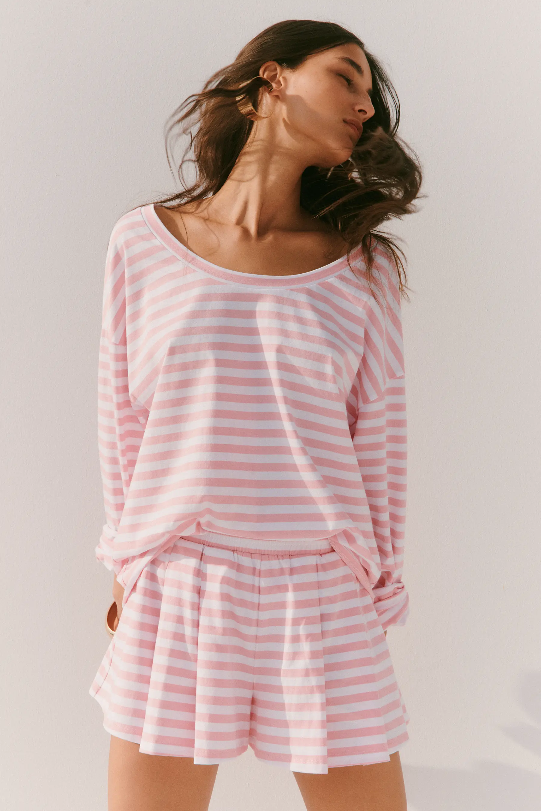 PLEATED SHORT