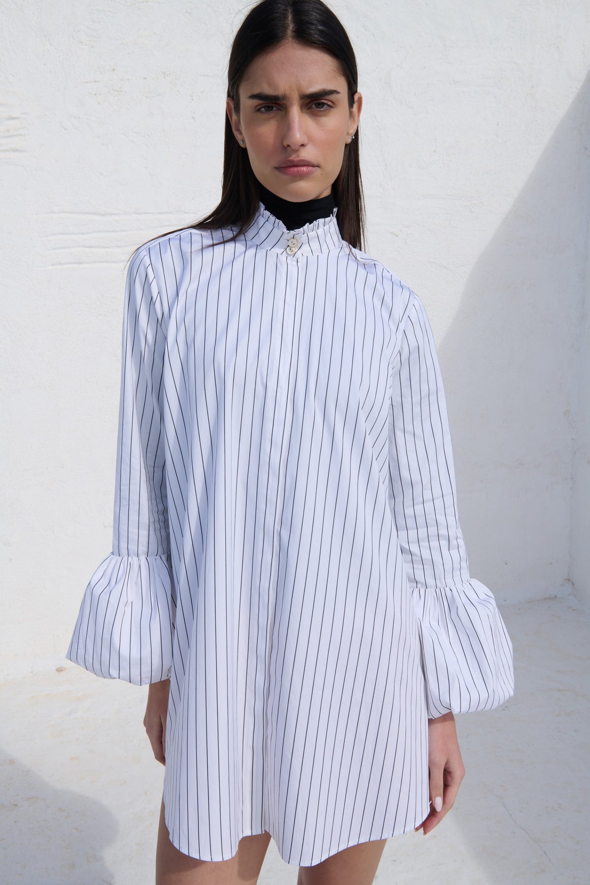 caroline constas dress blue SCARLETT Banded waist halterdresses White Wedding Dress Long Size:L/US 10