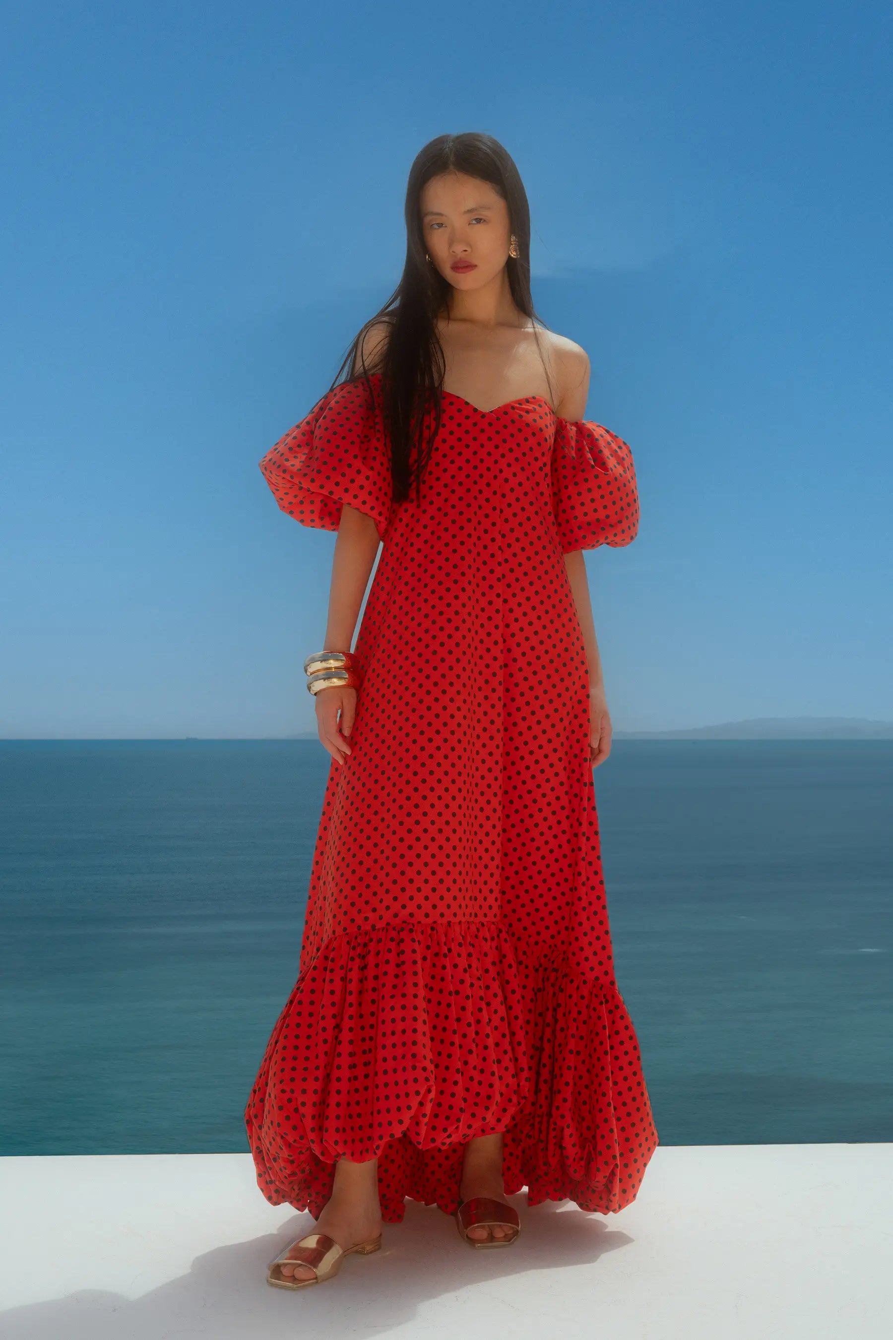 open lace back dress LUCIA HIGH LOW BUBBLE HEM MIDI DRESS