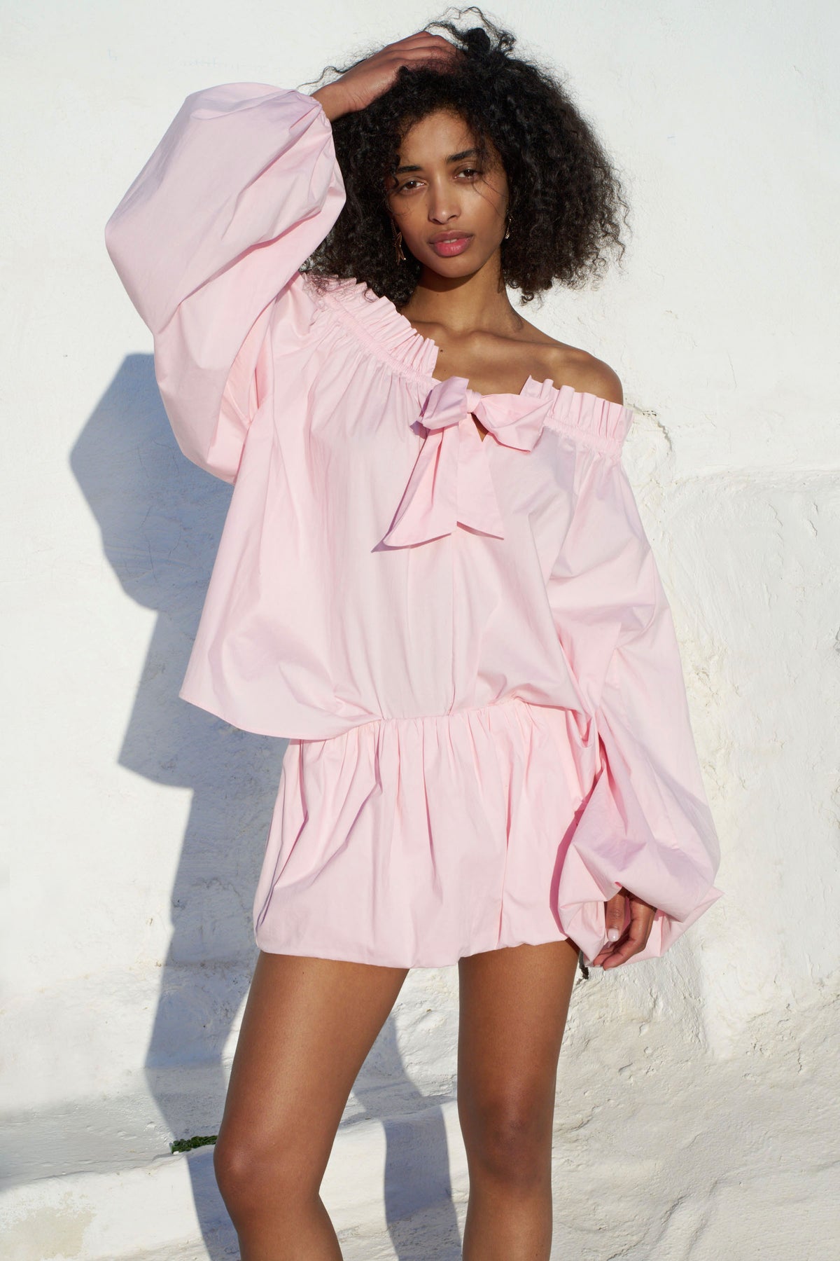 ADELINE TIE BLOUSE