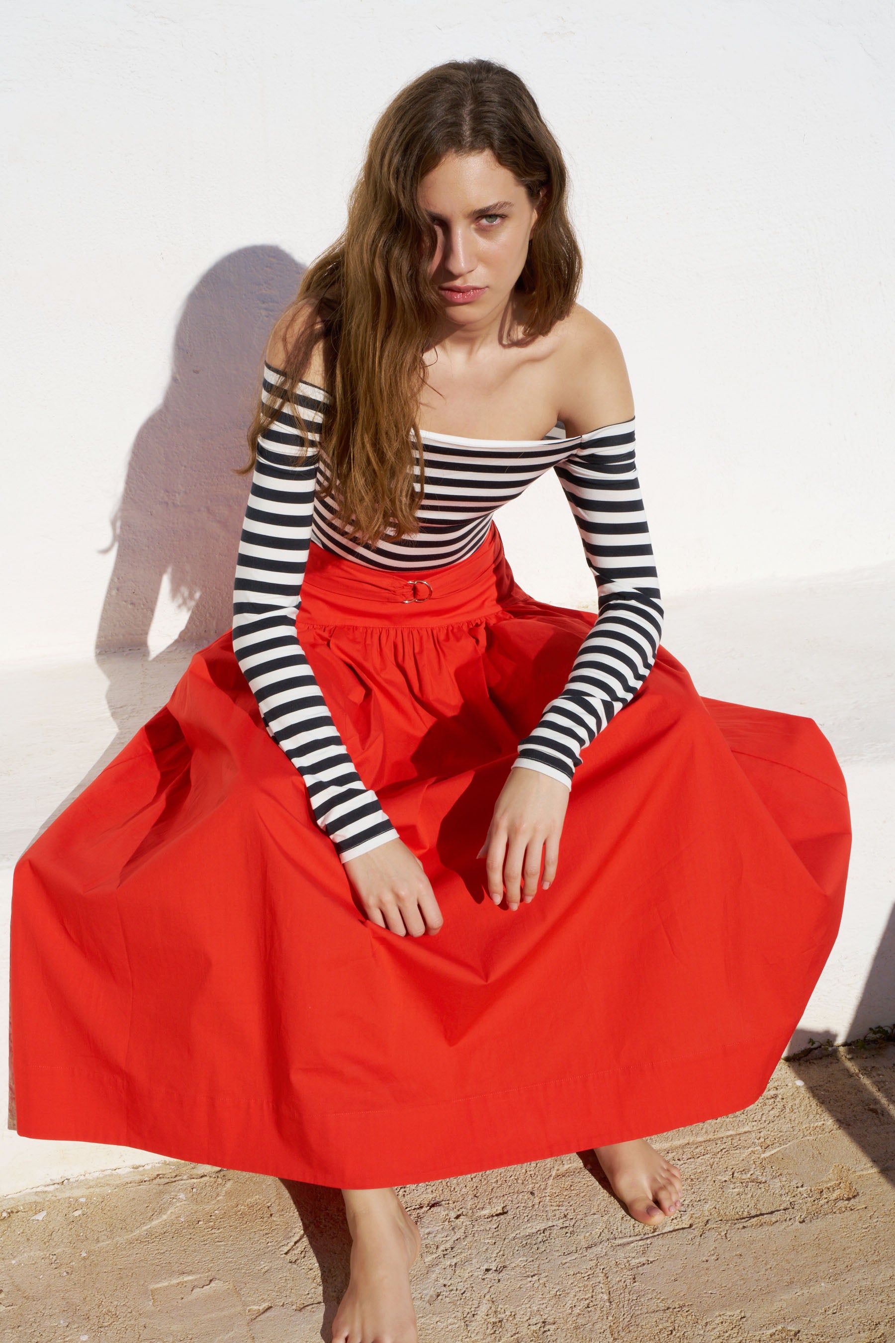 AVERY OFF THE SHOULDER KNIT TOP