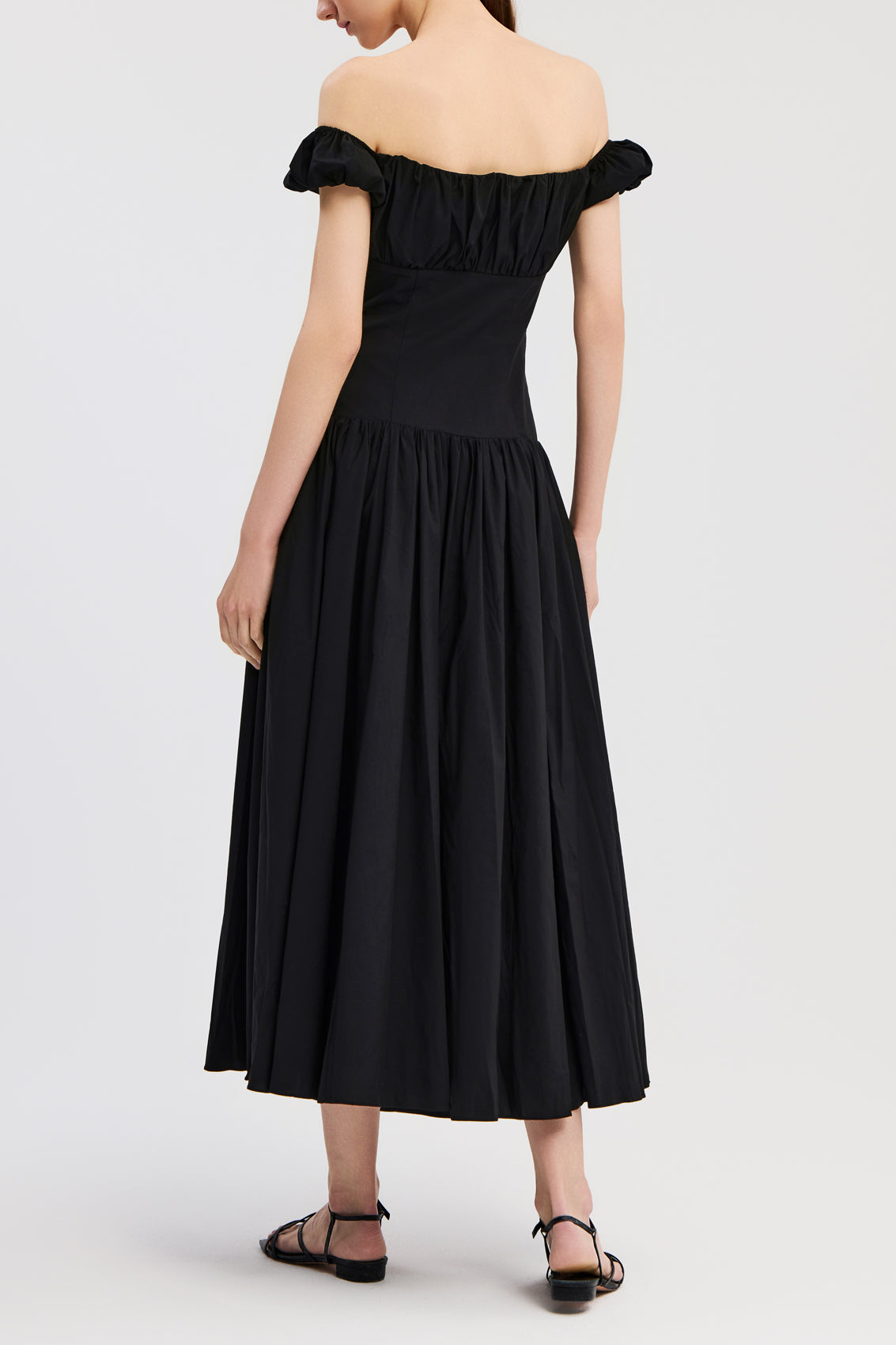 AUGUSTA  DROP WAIST MAXI DRESS