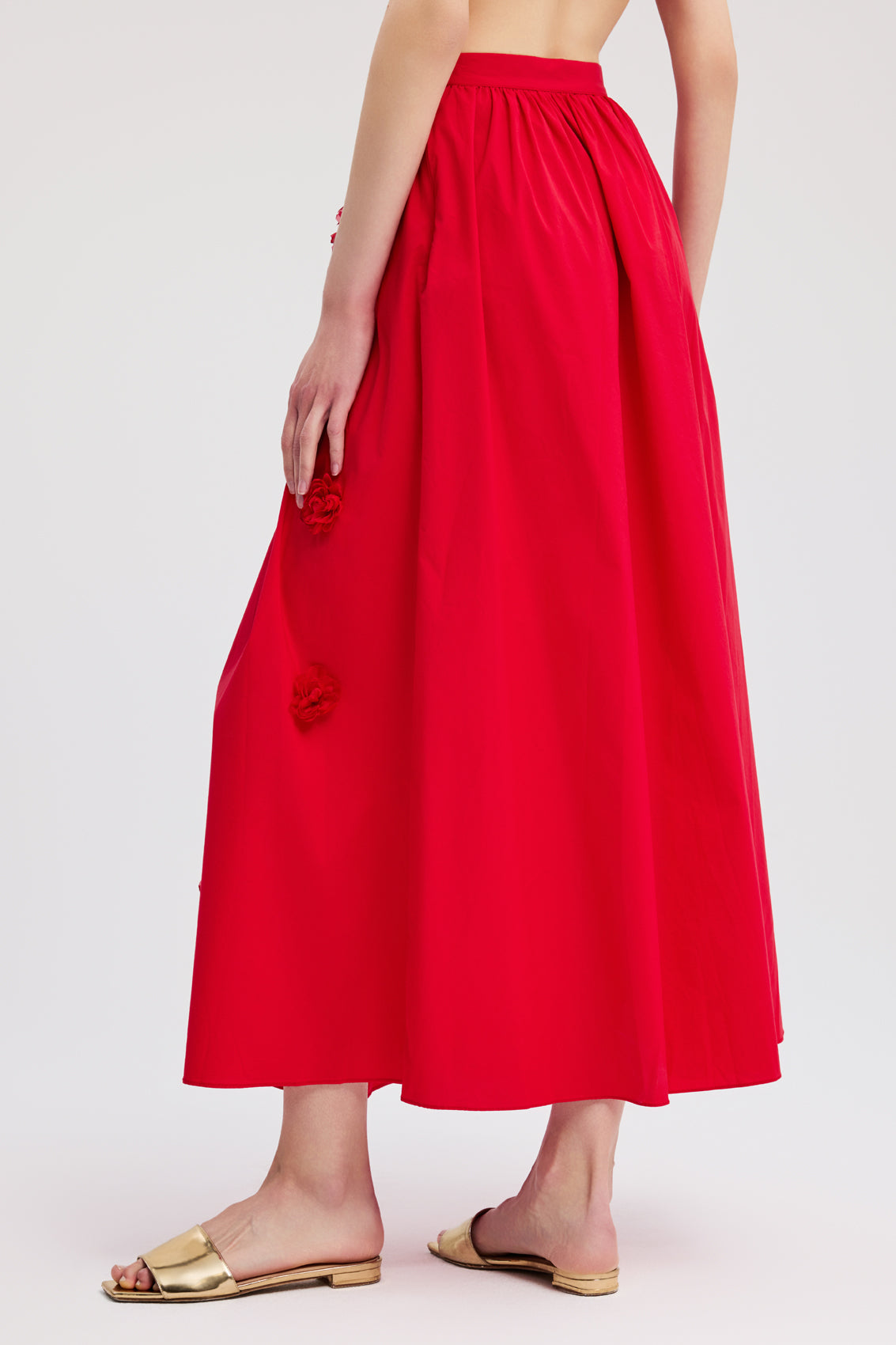 MARCHELINE MIDI SKIRT